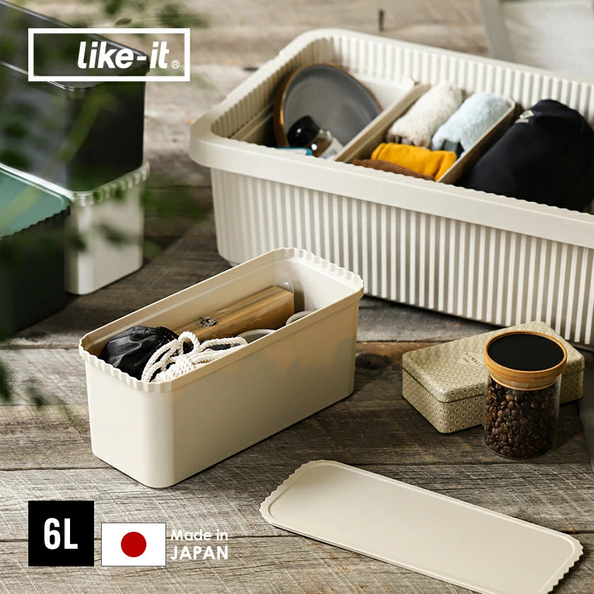 Stack-up Inner Storage Box 6L - Black