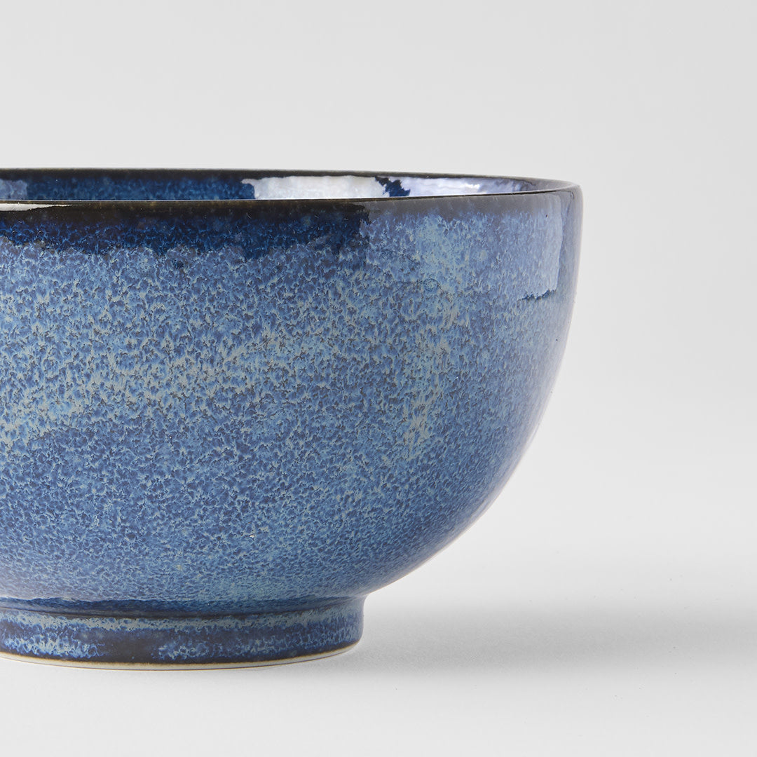 Indigo Blue U-shape bowl 13cm