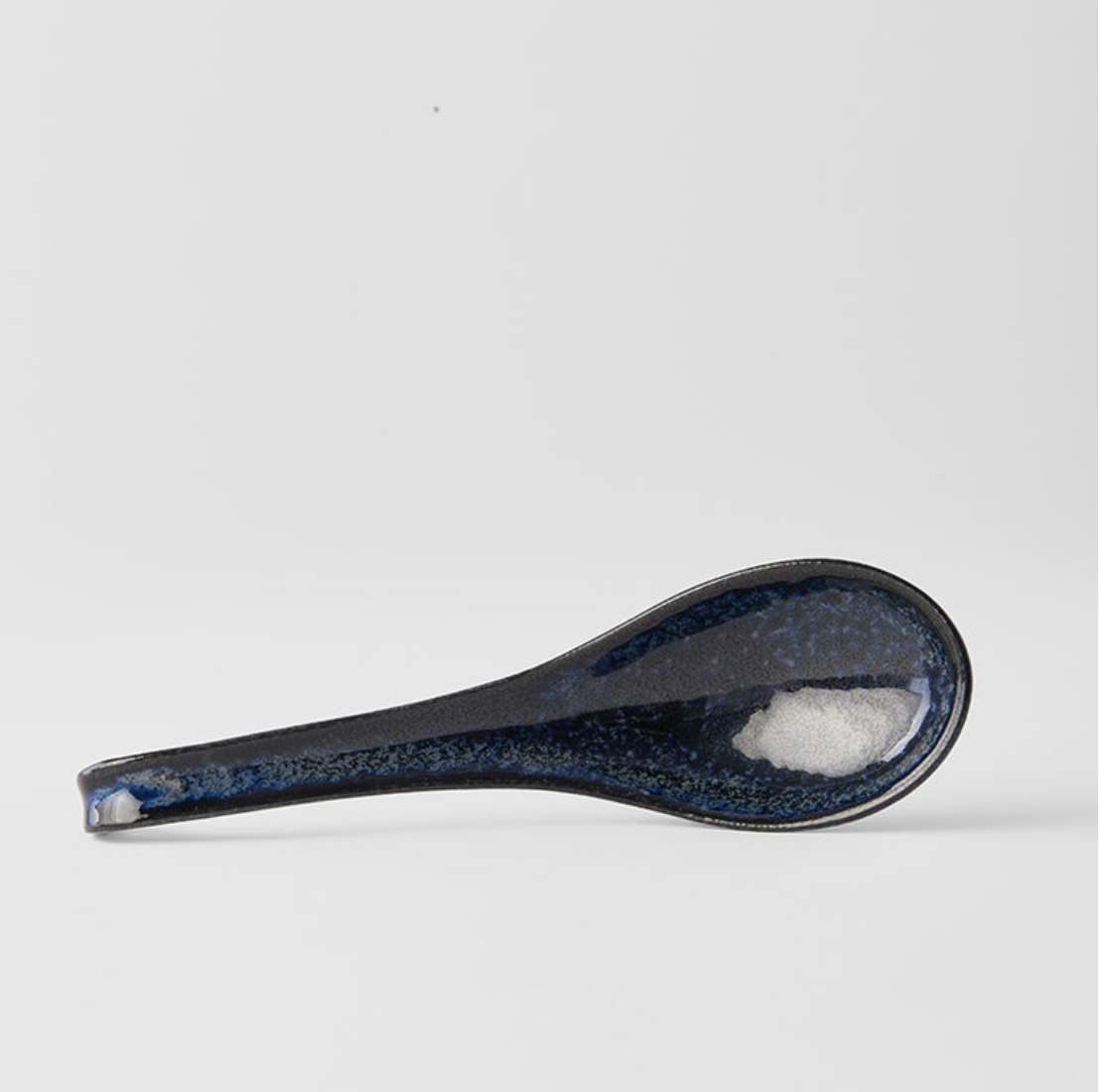 Large Indigo Blue Ramen Spoon 17.5cm