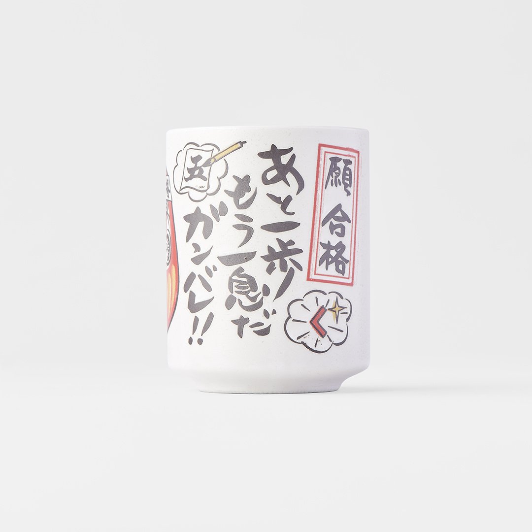 Sushi mug red daruma 250ml