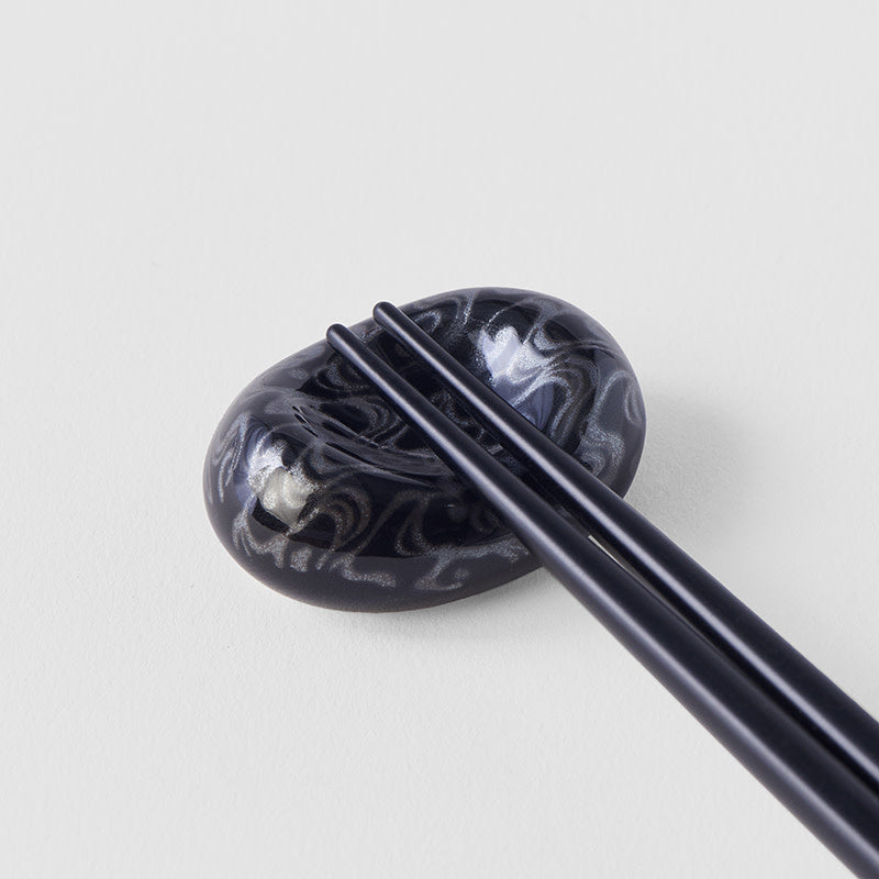 Water Swirl chopstick pebble rest