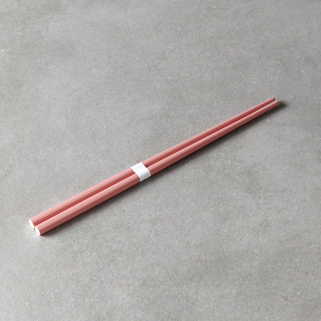 Pink & White chopsticks 23cm