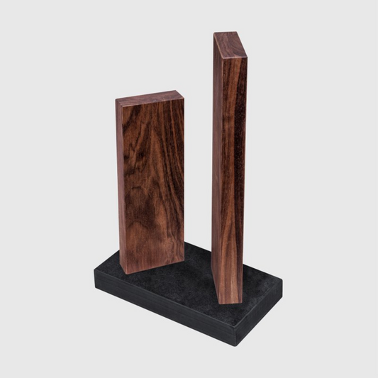 Kai Magnetic Knife Block Granite/Walnut