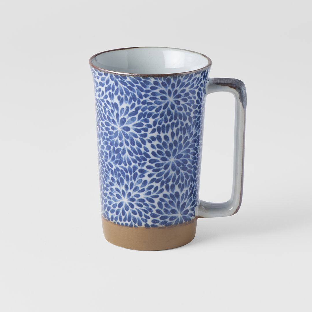 Chrysanthemum mug with handle 400ml