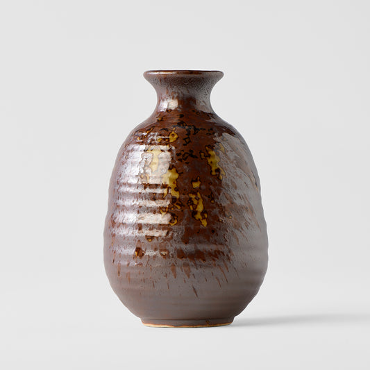 Sake Jug Light Brown Glaze 280ml