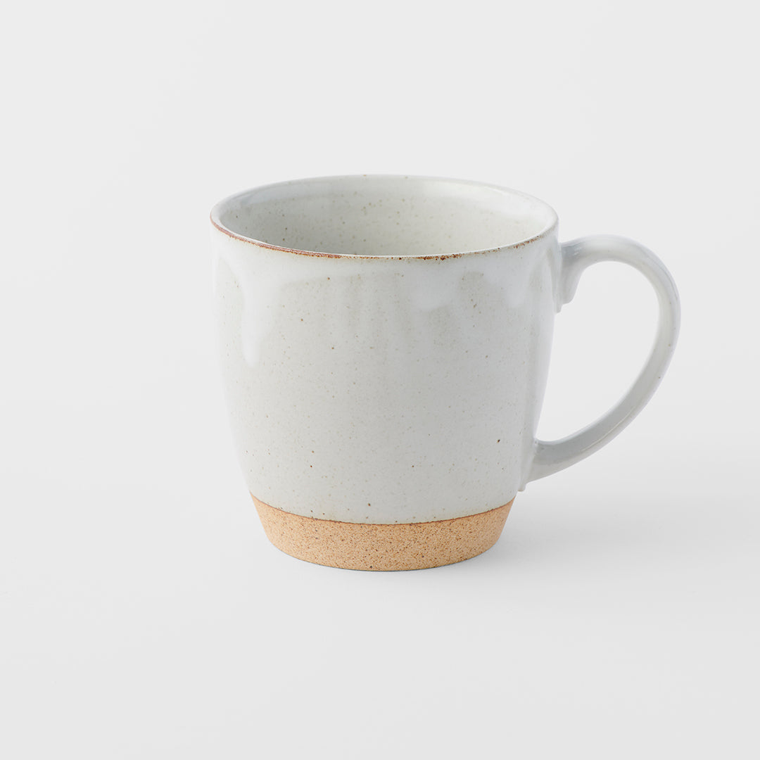 Taiko mug with handle white 8.6cm