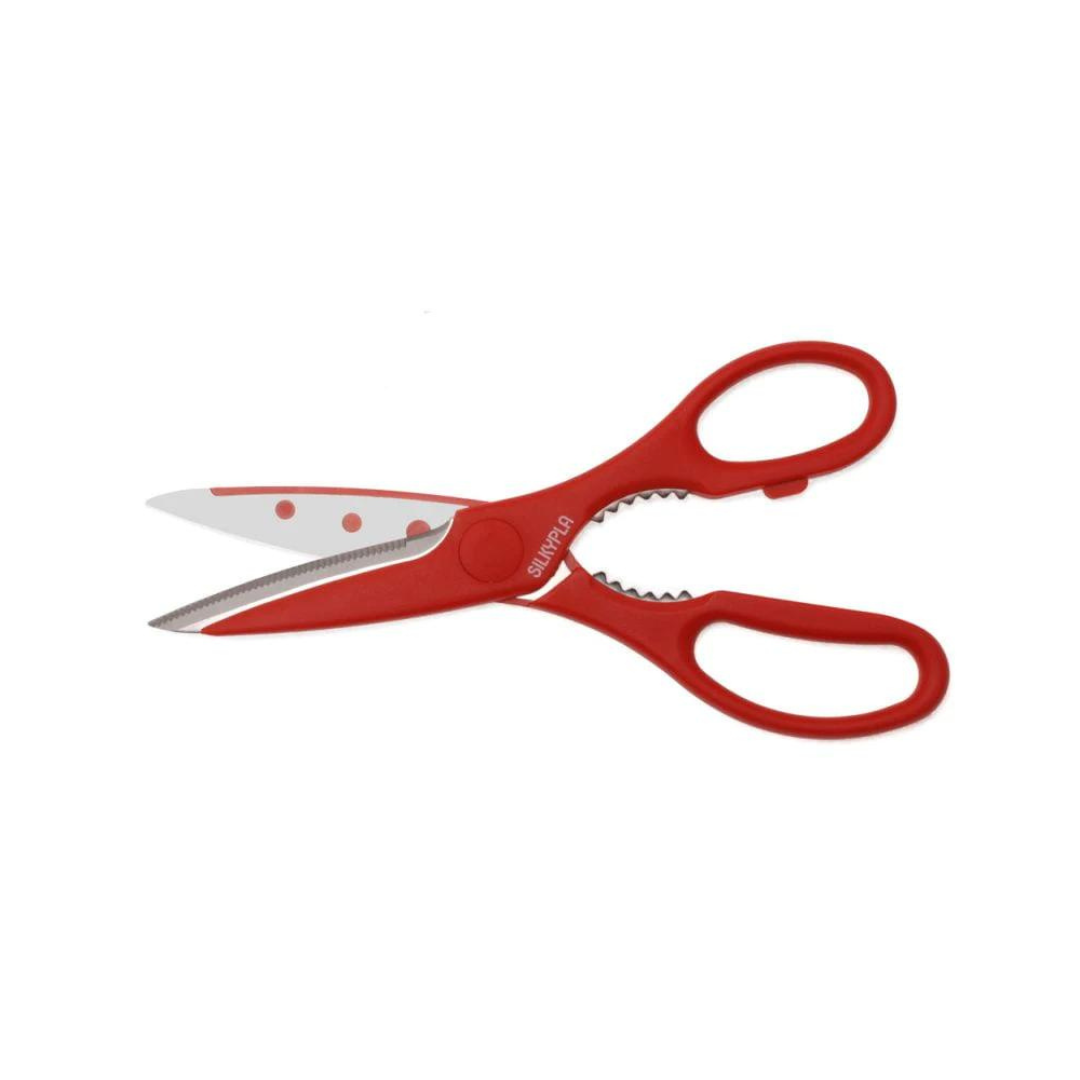Mcusta Zanmai Kitchen Scissors Red