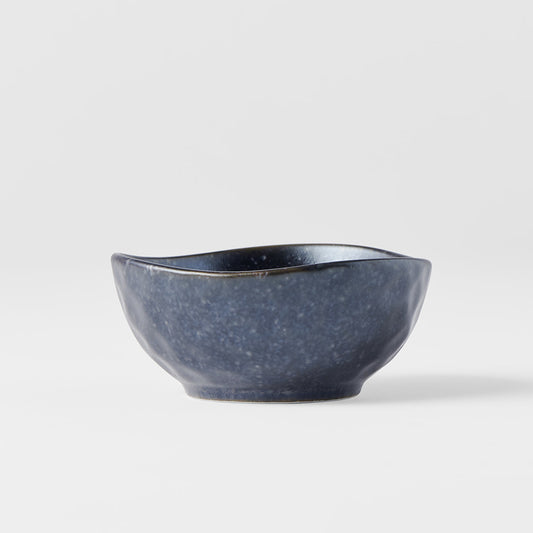 Matt Black uneven edge sauce dish 8cm