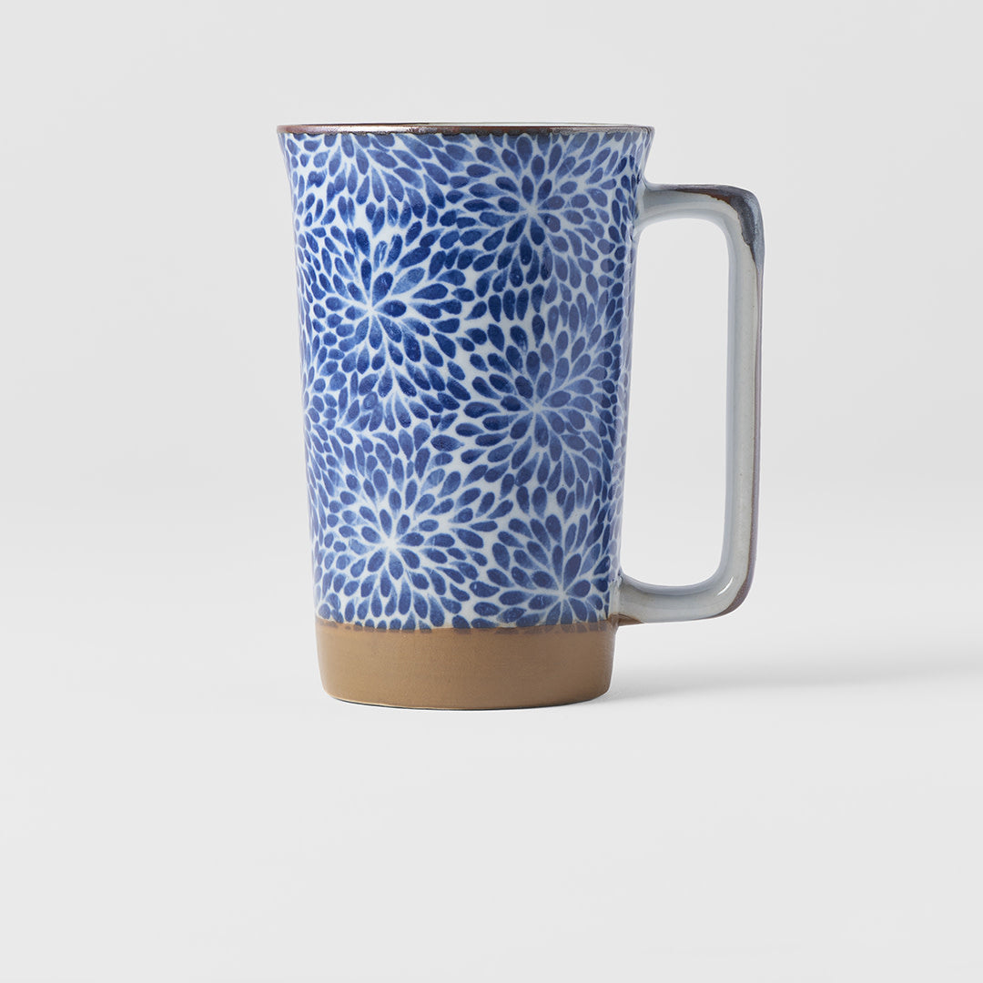 Chrysanthemum mug with handle 400ml