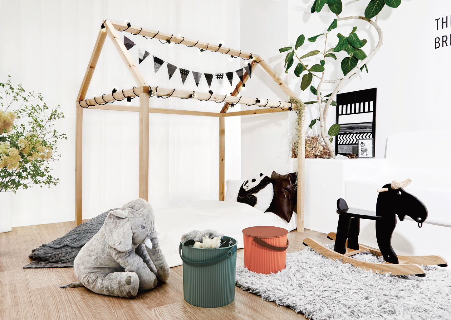 Hachiman Omnioutil mini Storage Bucket 4L - Apricot