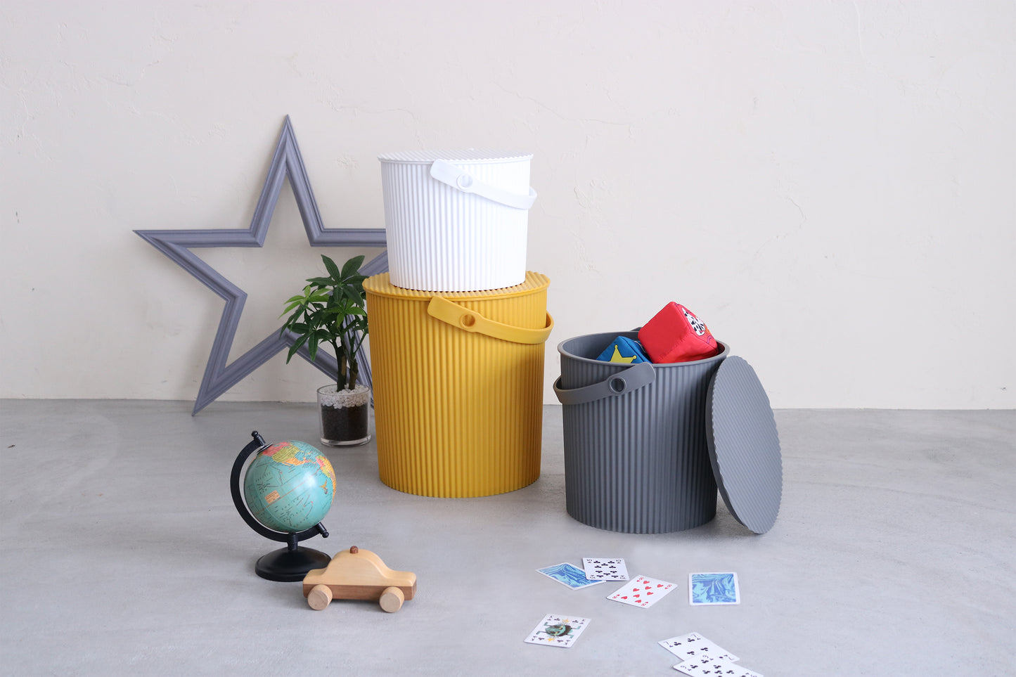 Hachiman Omnioutil S Storage Bucket 8L - Navy Blue