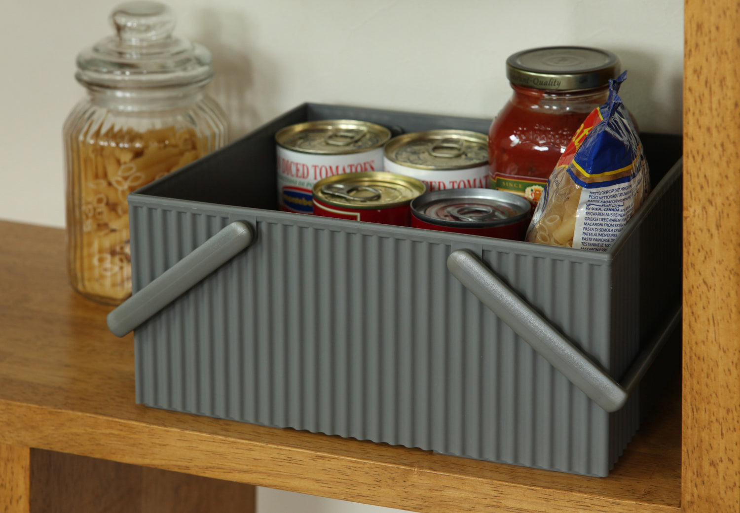 Hachiman Omnioffre L Storage Box - Light Grey – Made In Japan UK