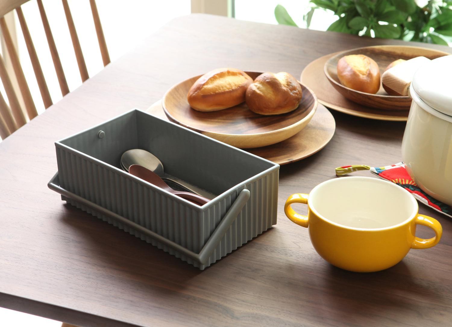 Hachiman Omnioffre L Storage Box - Light Grey – Made In Japan UK
