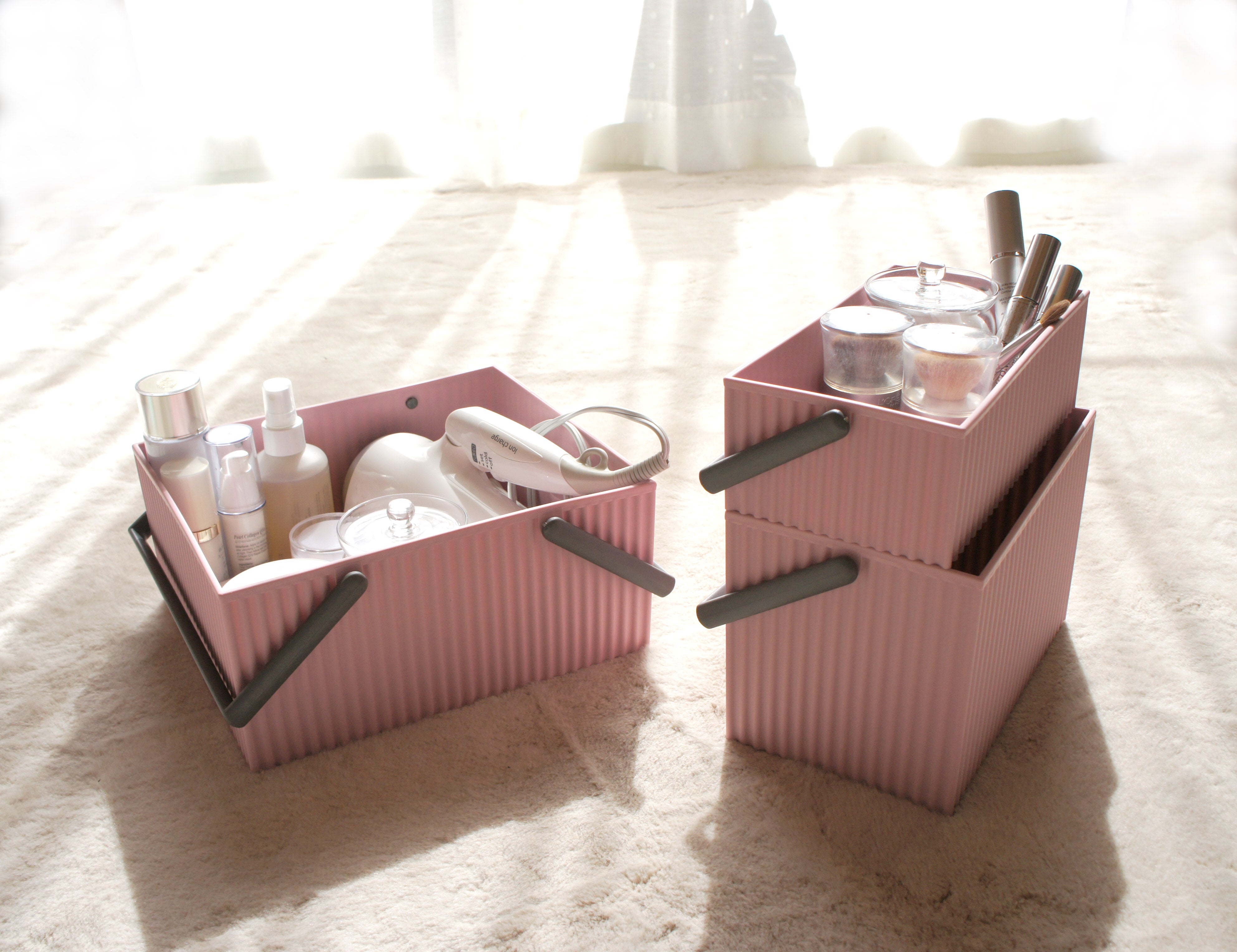 Only HiMERU Collections BOX 3個セット Hachiman Omnioffre L Storage Box - Light Grey – Made In Japan UK