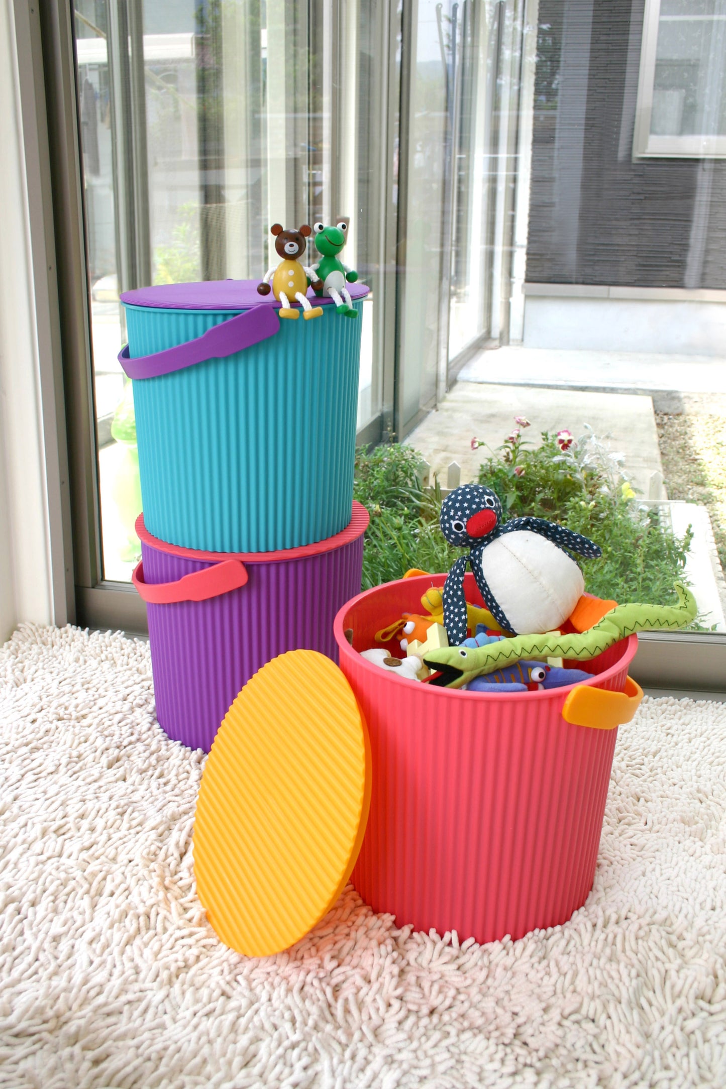 Omnioutil L Bucket 10L Turquoise blue