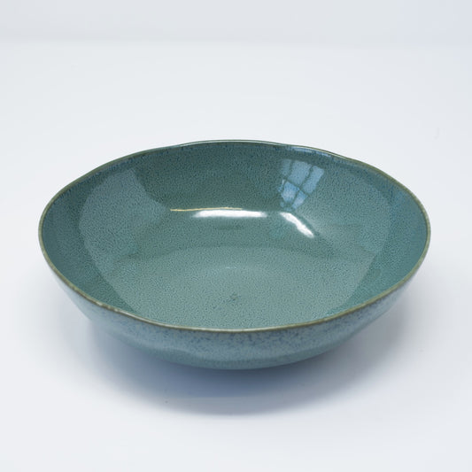Peacock large oval bowl 20cm