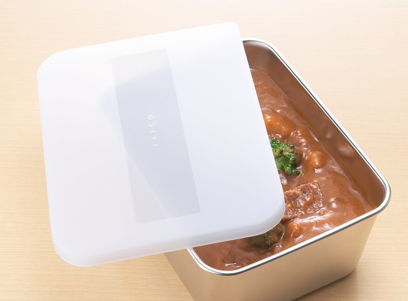 EAトCO Youki Food Container White Lid