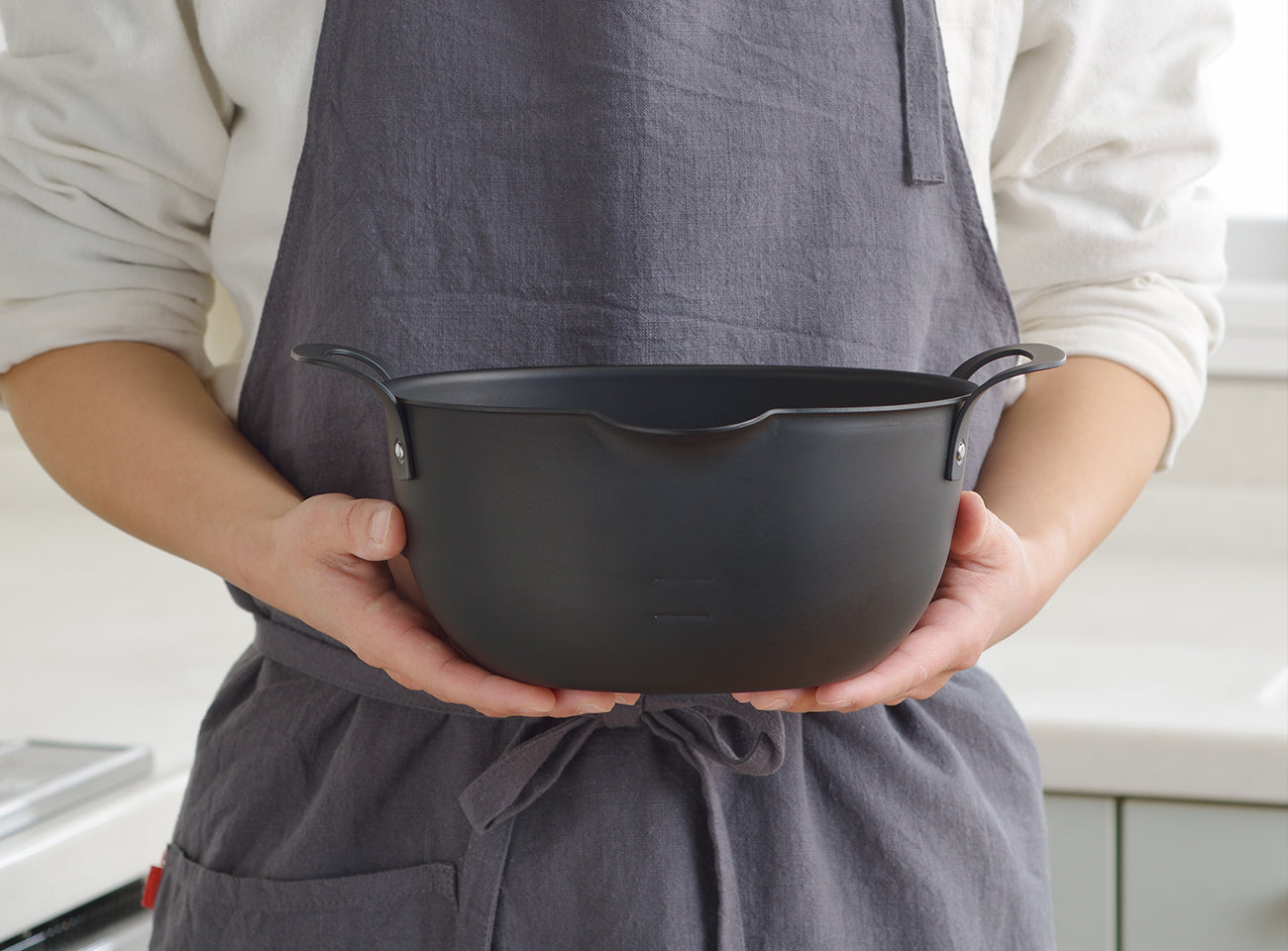 Aikata Cast Iron Tempura Pot / Frying Pan 20cm