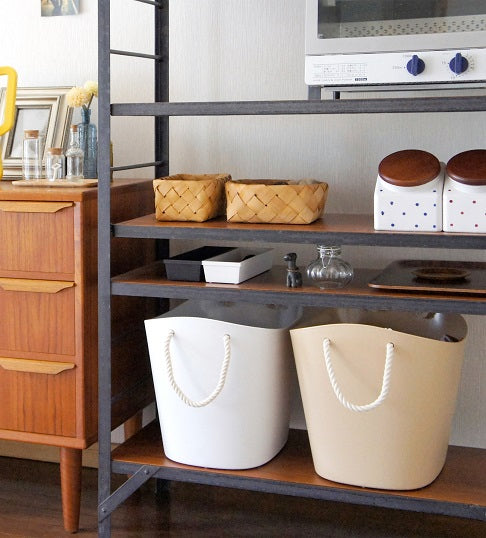 Hachiman Balcolore M Storage Basket 19L - Light Blue