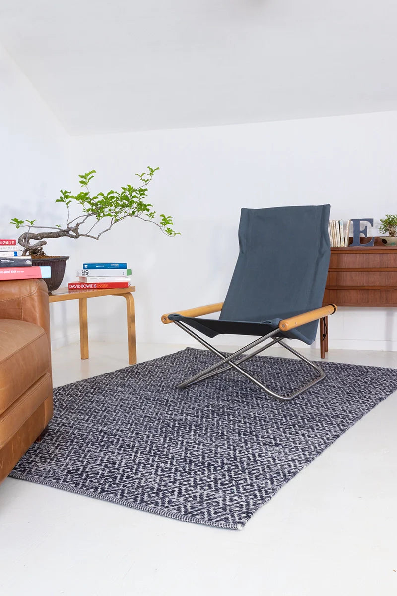 Nychair X Japanese Folding Lounge Chair - Natural Grey