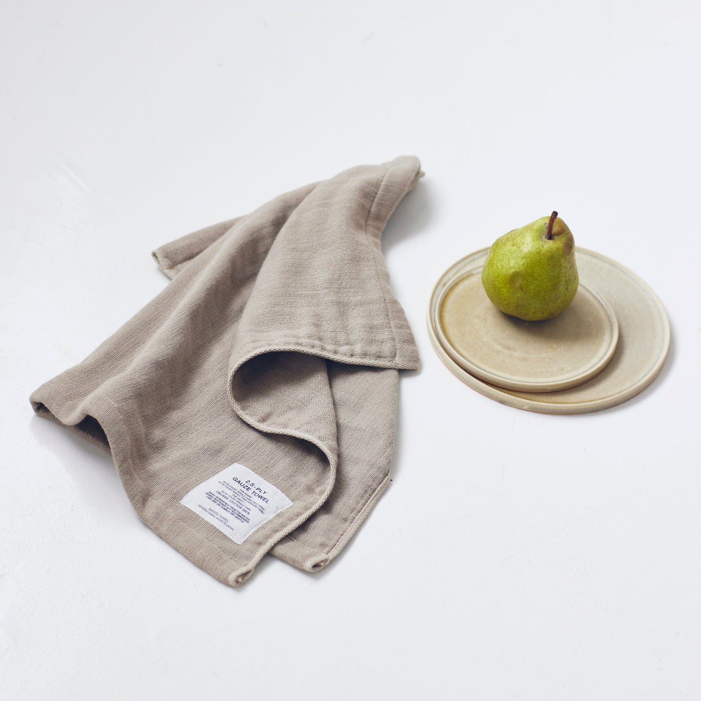 Shinto 2.5 Ply Gauze Tea Towel Charcoal - 58 x 47cm