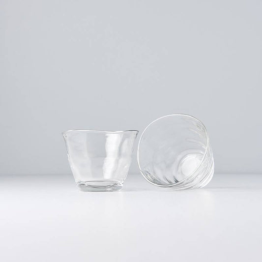 Small organic glass 7cm