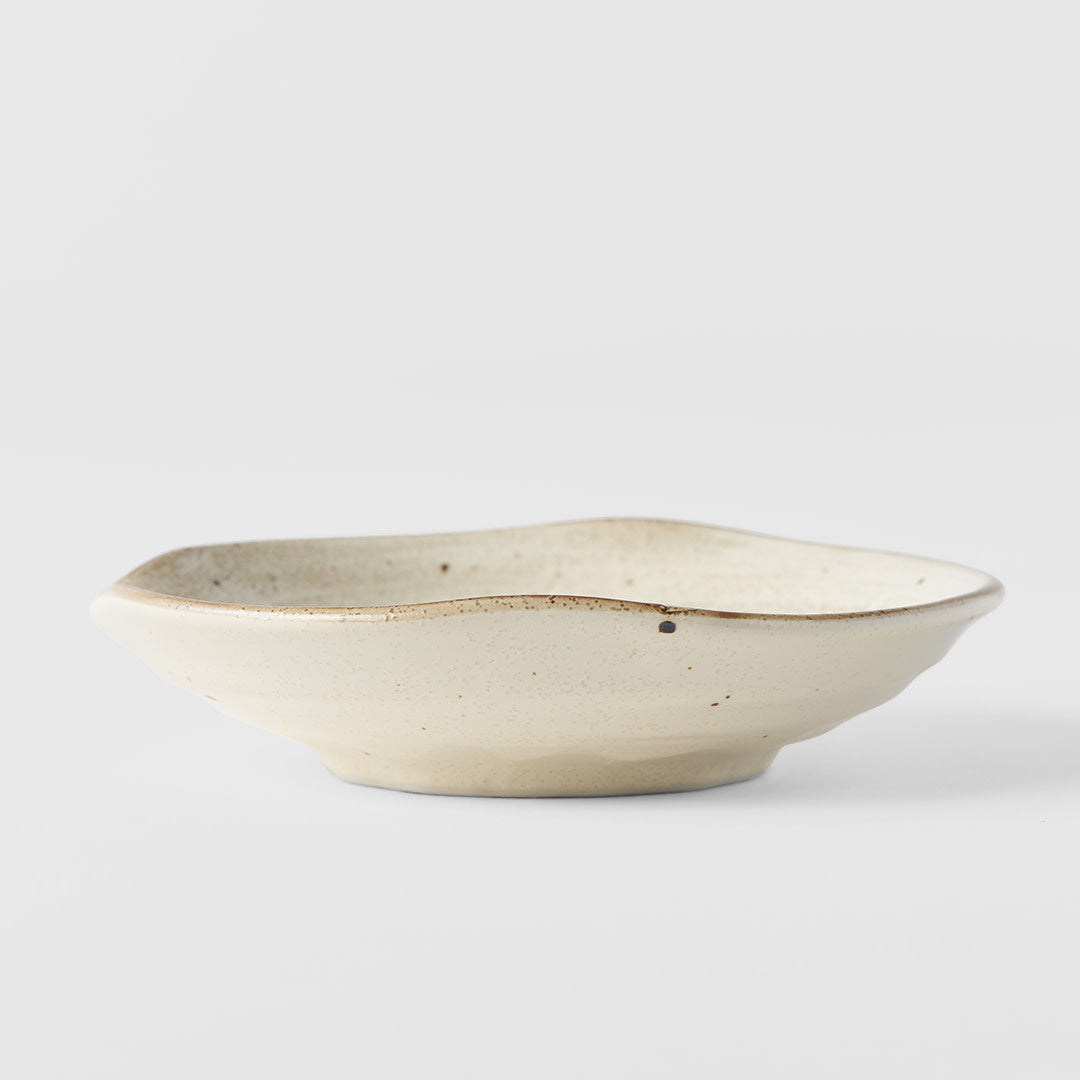 Spiral Sand organic plate 13cm