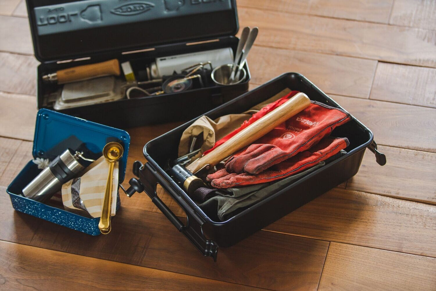 Toyo Steel Parts Box M-8 Clear