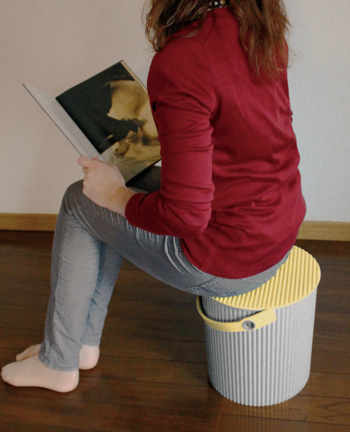 Fraichair mini Bucket 4L Grey Yellow