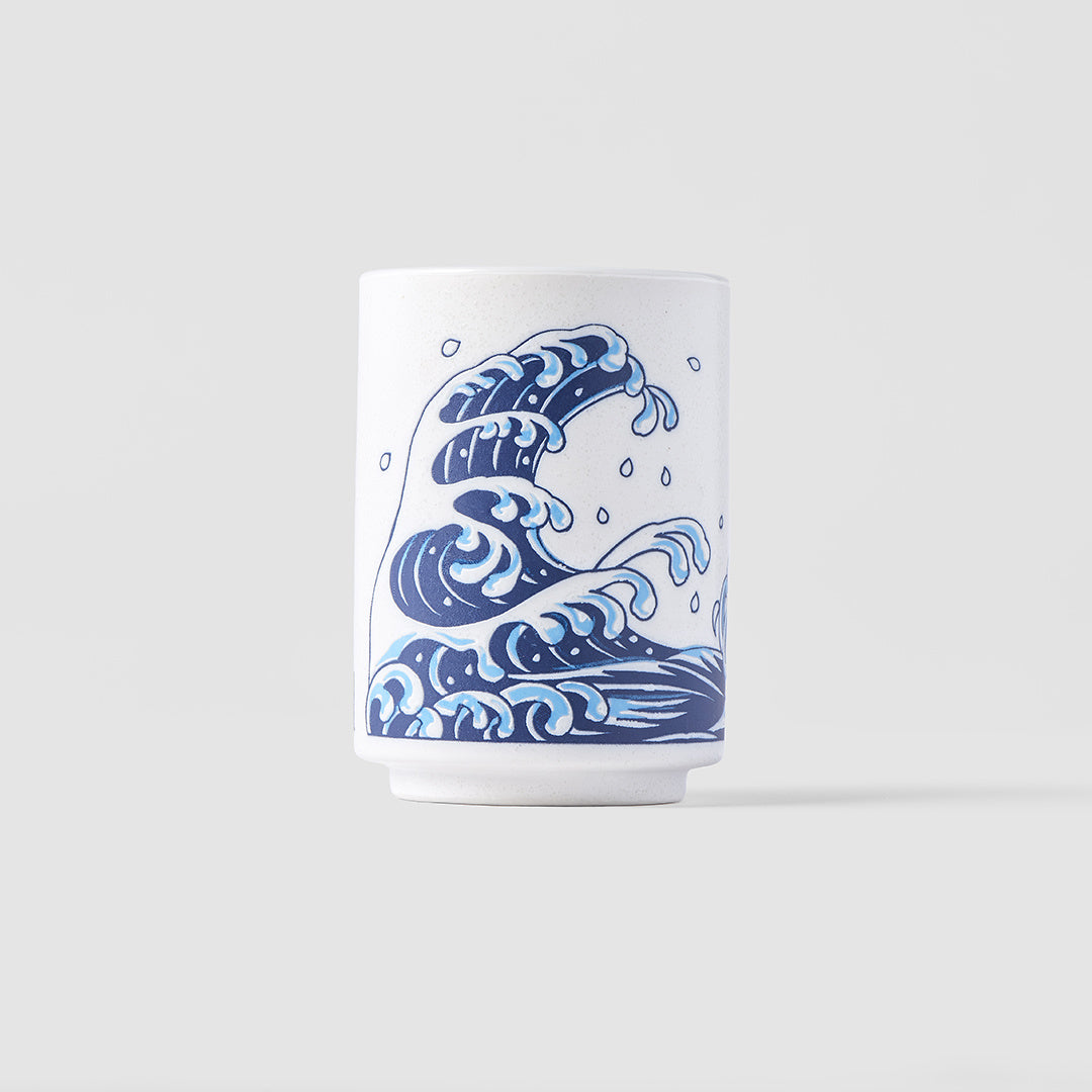 Sushi mug waves and red snapper 10cm