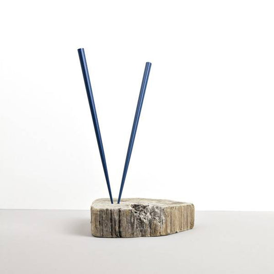 Blue textured chopsticks 23cm