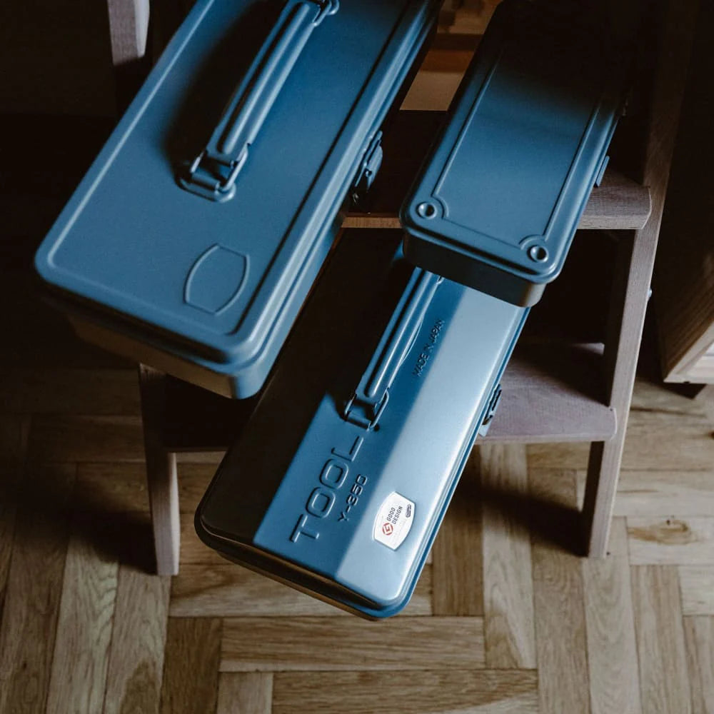 Toyo Steel Camber-top Toolbox Y-350 Duck Blue