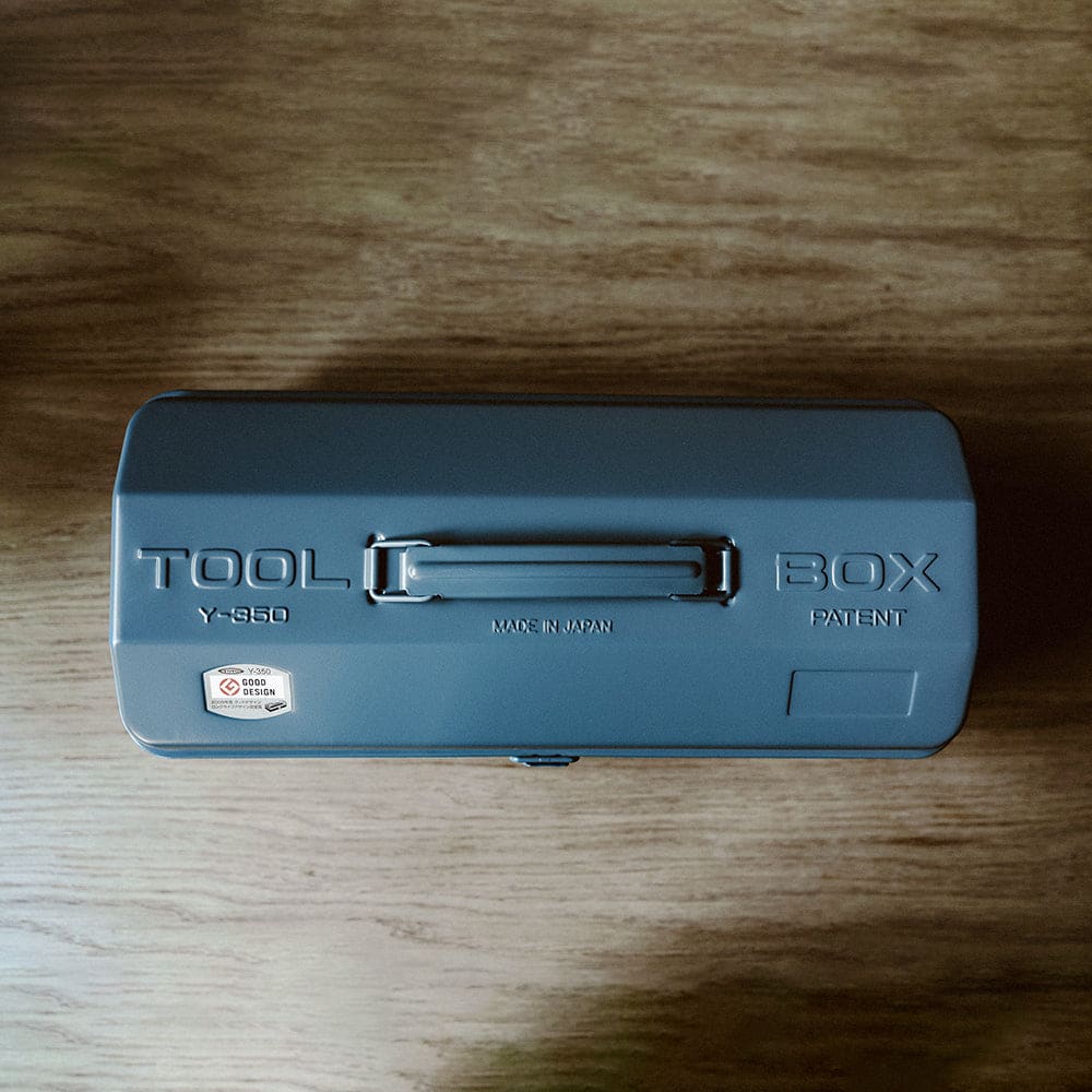 Toyo Steel Camber-top Toolbox Y-350 Duck Blue