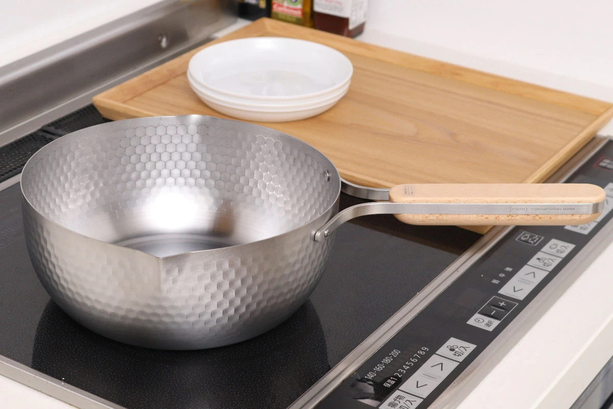 Enzo Stainless Steel Yukihira Pot 22cm