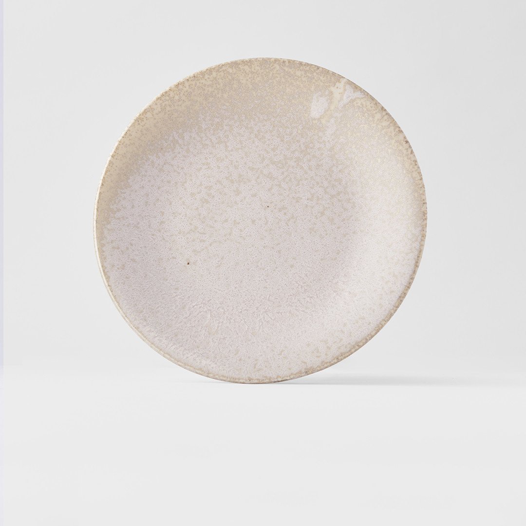 White Fade side plate 21cm