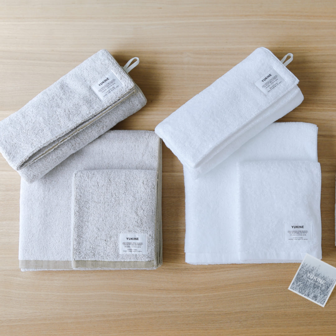 Shinto Yukine bath towel white