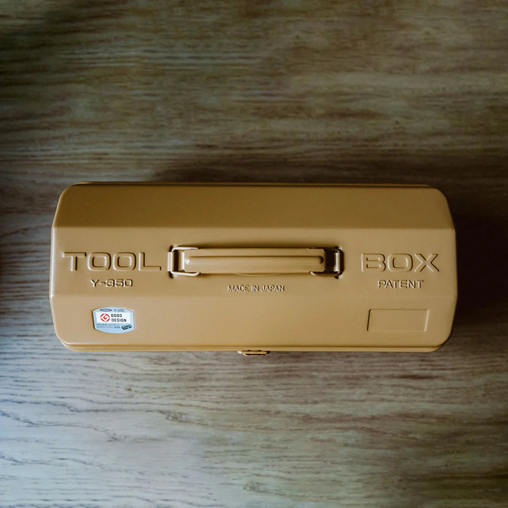 Toyo Steel Camber-top Toolbox Y-350 Mustard